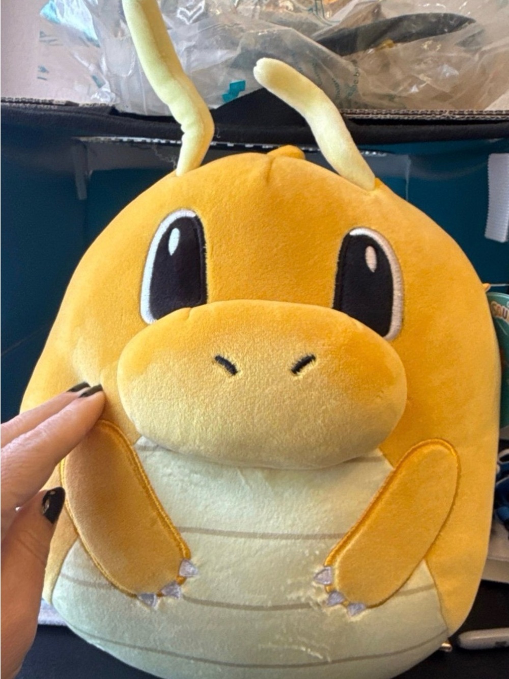 Squishmallows Pokémon Dragonite Plush Yellow 10-Inch by Jazwares